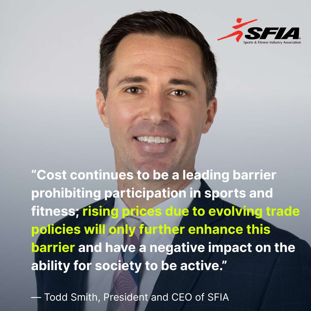 Todd Smith, President and CEO of SFIA