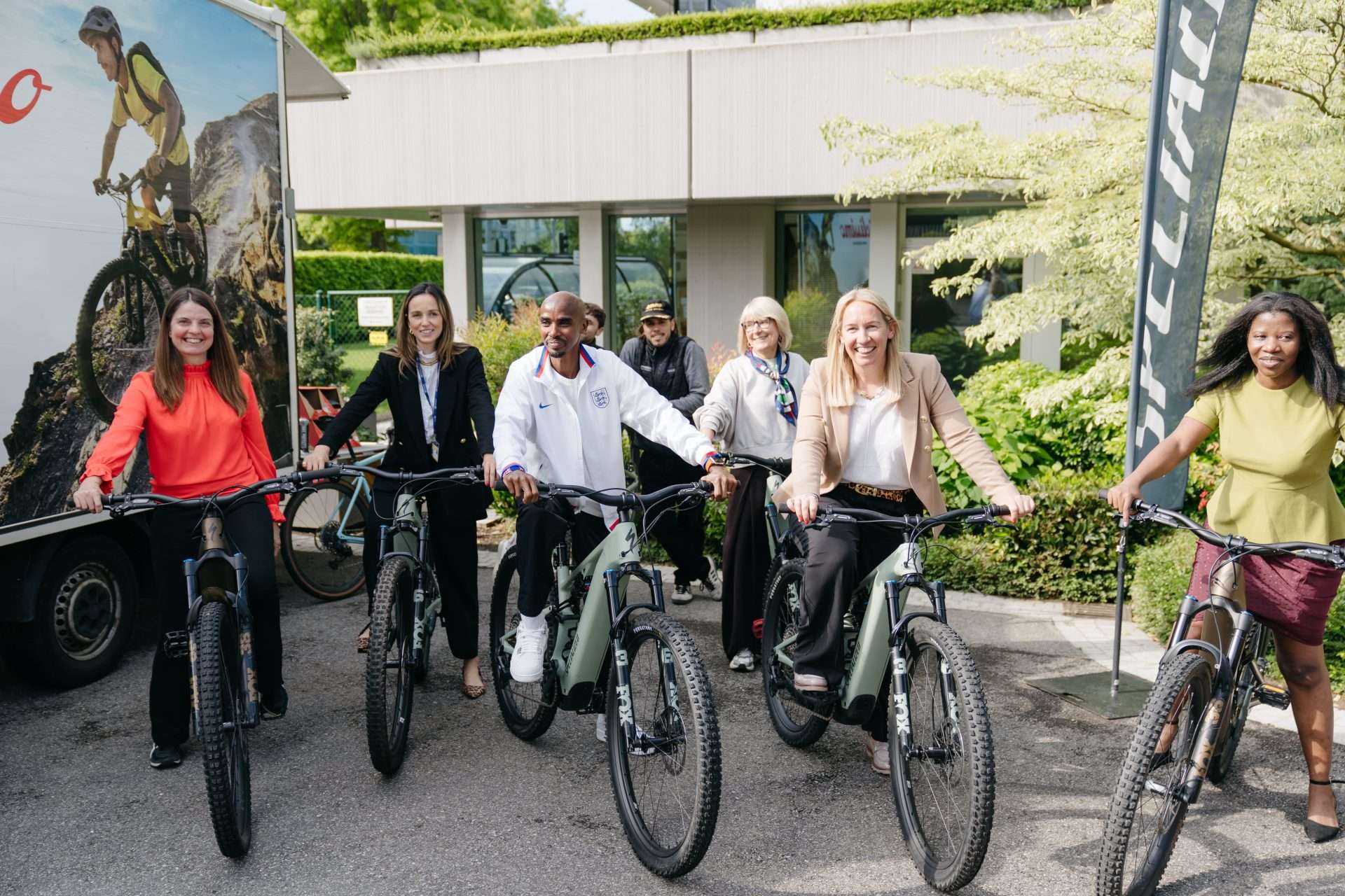 Sir Mo Farah leads cycling activity at WHA Side Event